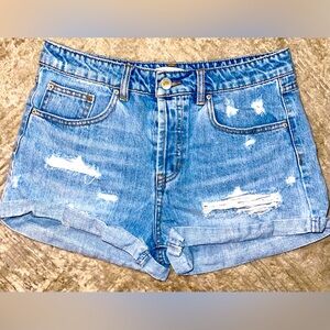 3/$15 EUC 𝐅𝐎𝐑𝐄𝐕𝐄𝐑 21 button fly jean shorts
